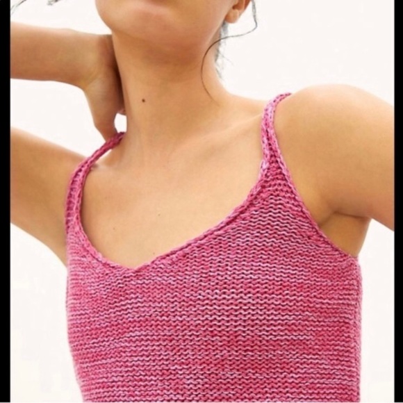 💗 EUC Pilcro Jenna pink knit tank - Picture 8 of 14